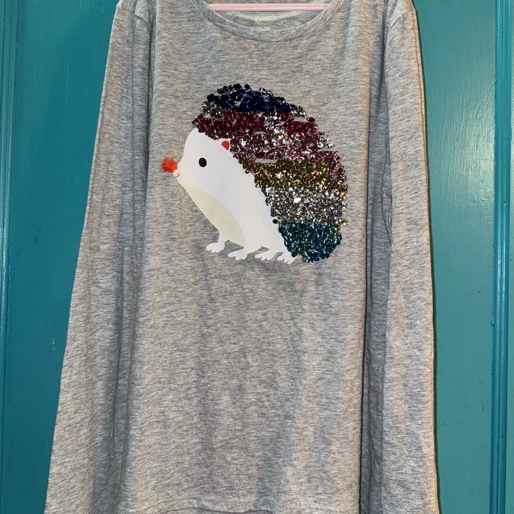 Wonder Nation Gray Long Sleeve Top